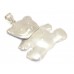 Teddy Bear Charm Dangle Pendant Sterling Silver 925 Unisex Kids Handmade Gift D1